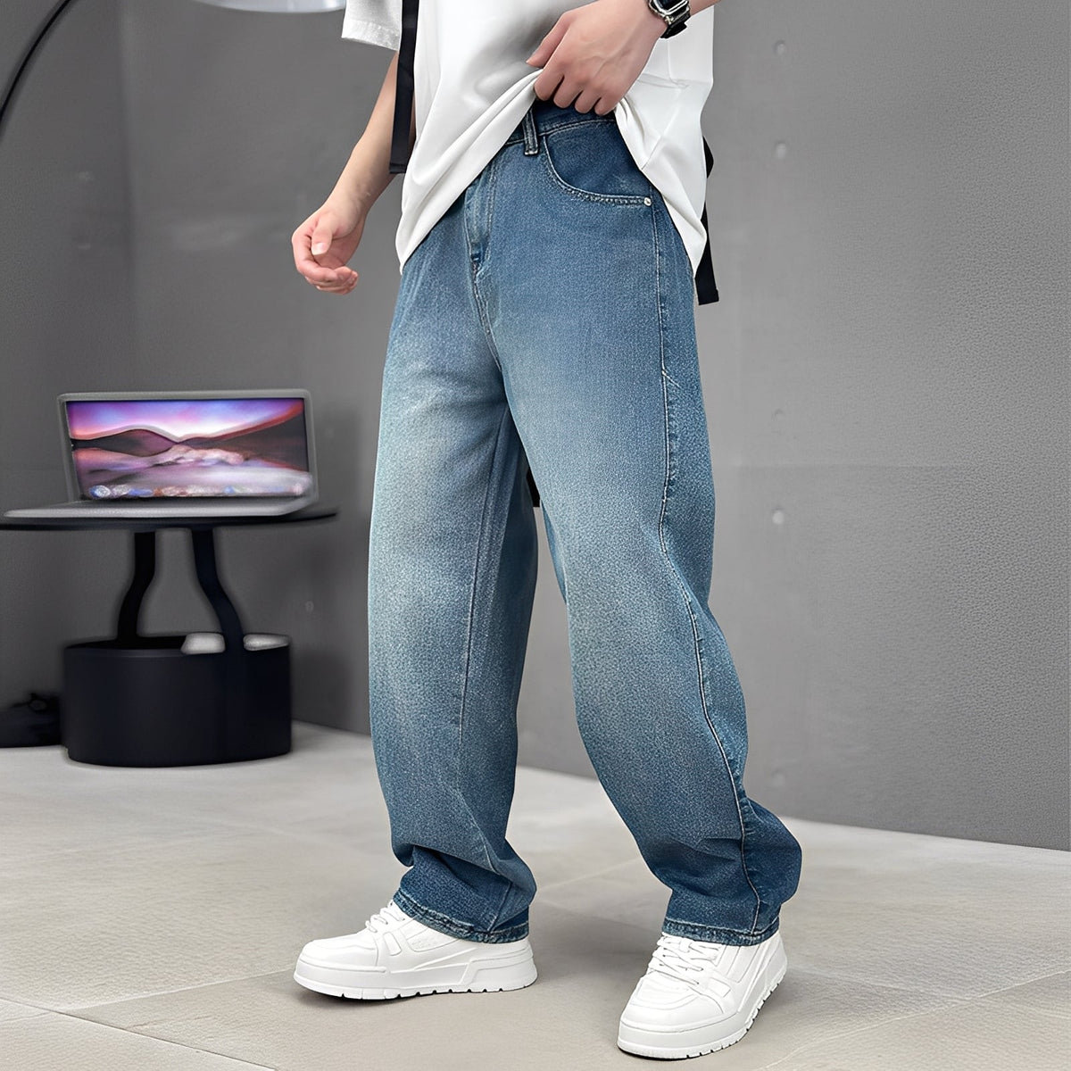 Wendell - Stylish wide-leg pants