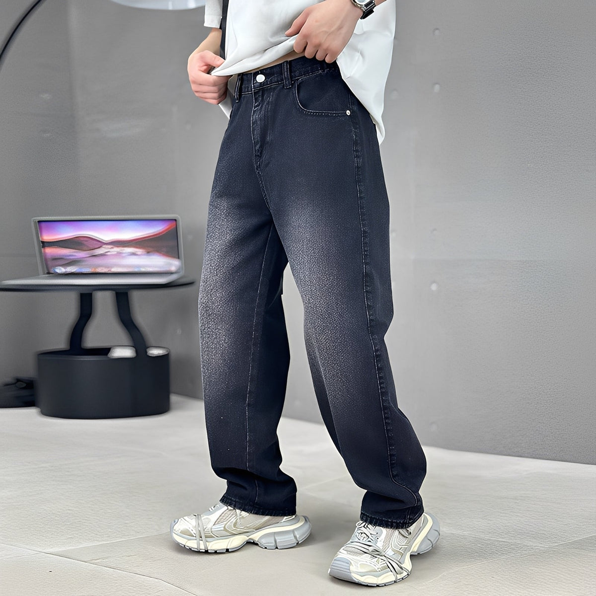 Wendell - Stylish wide-leg pants