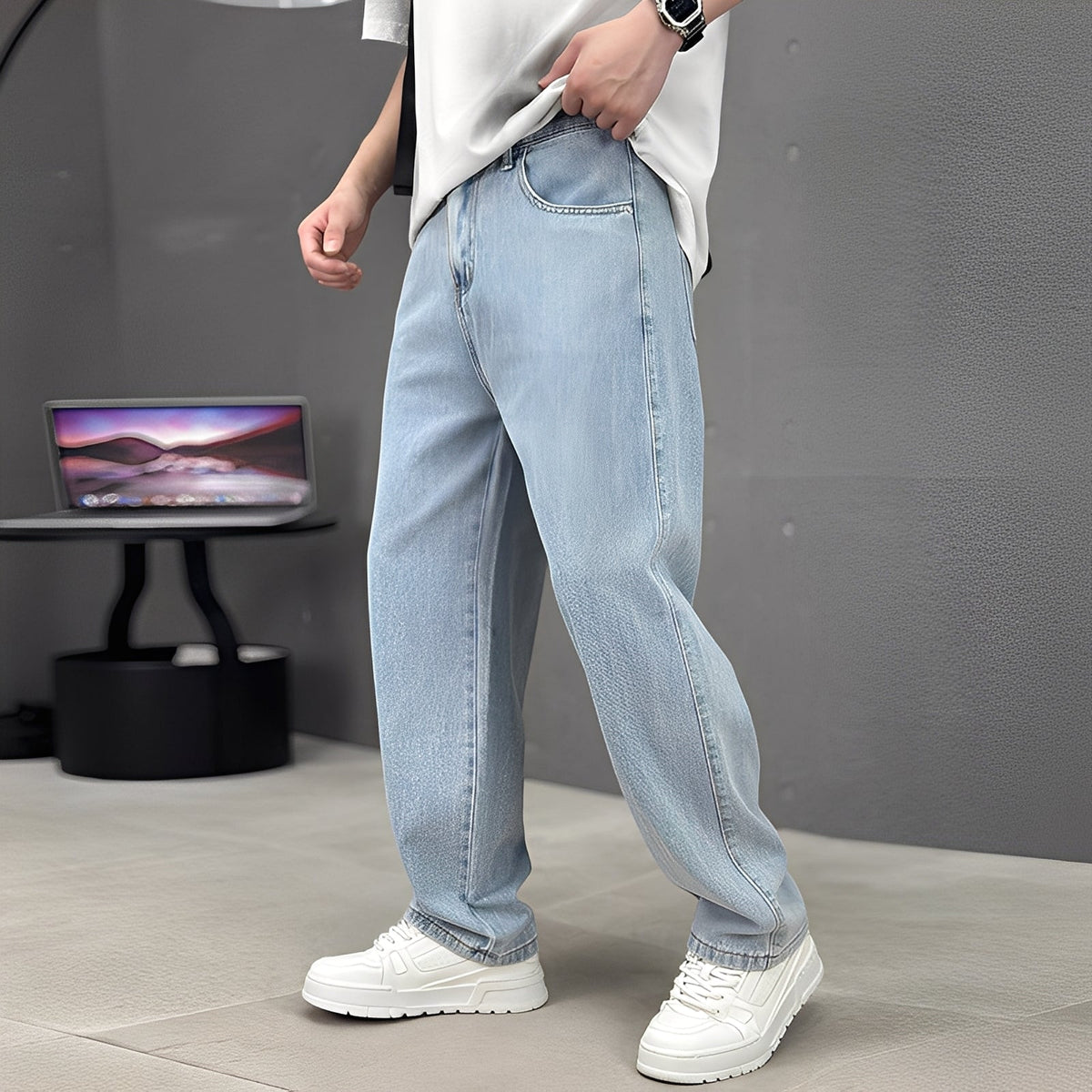 Wendell - Stylish wide-leg pants