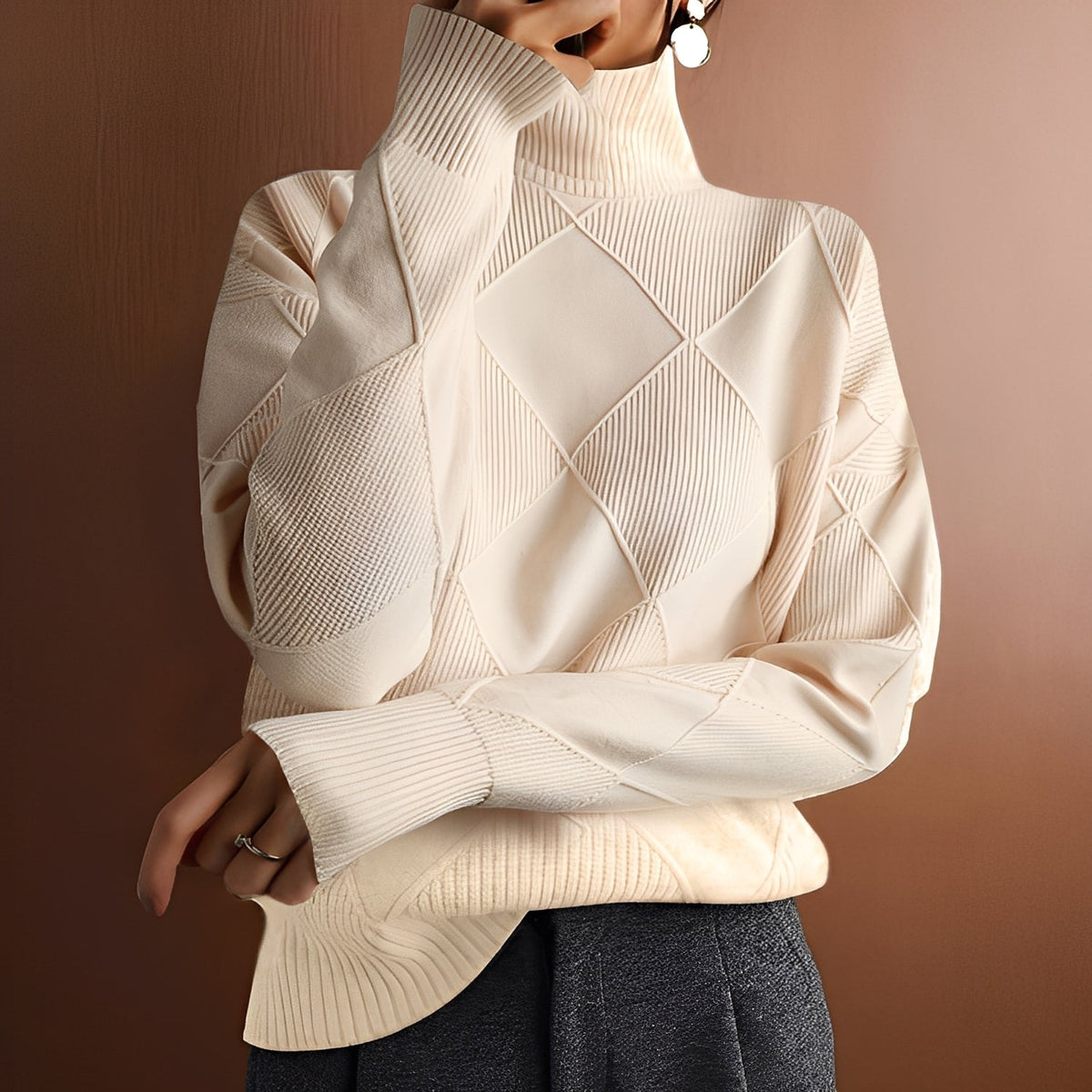Morgan - Modern turtleneck sweater