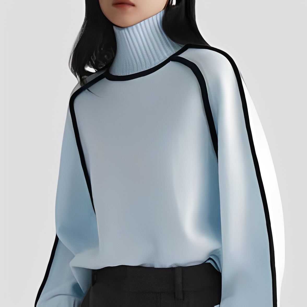 Azalea - Trendy and cozy turtleneck sweater