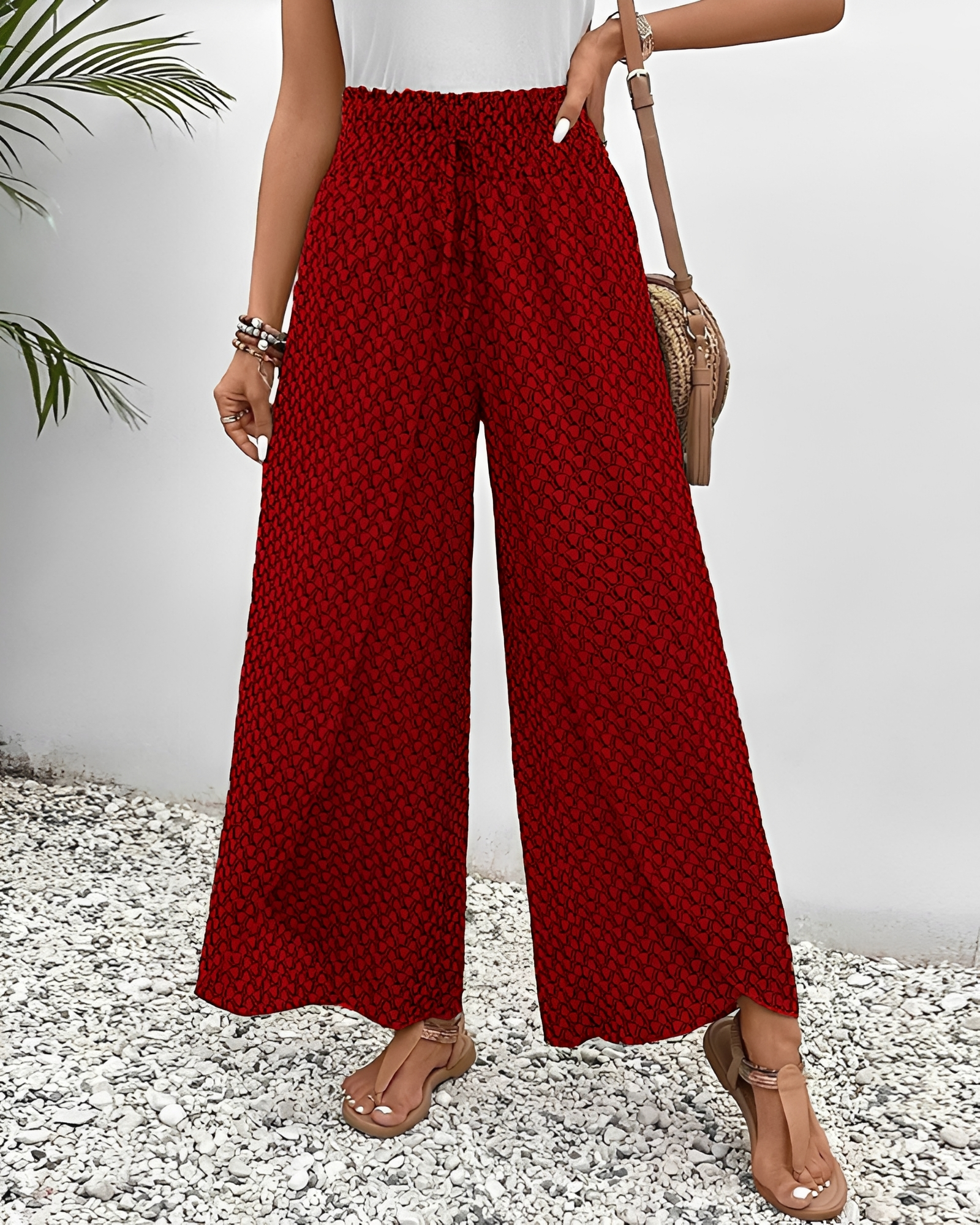 Stéphane - Relaxed Loose Wide-Leg Trousers