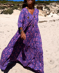 Lucienne - Stylish V-Neck Dress
