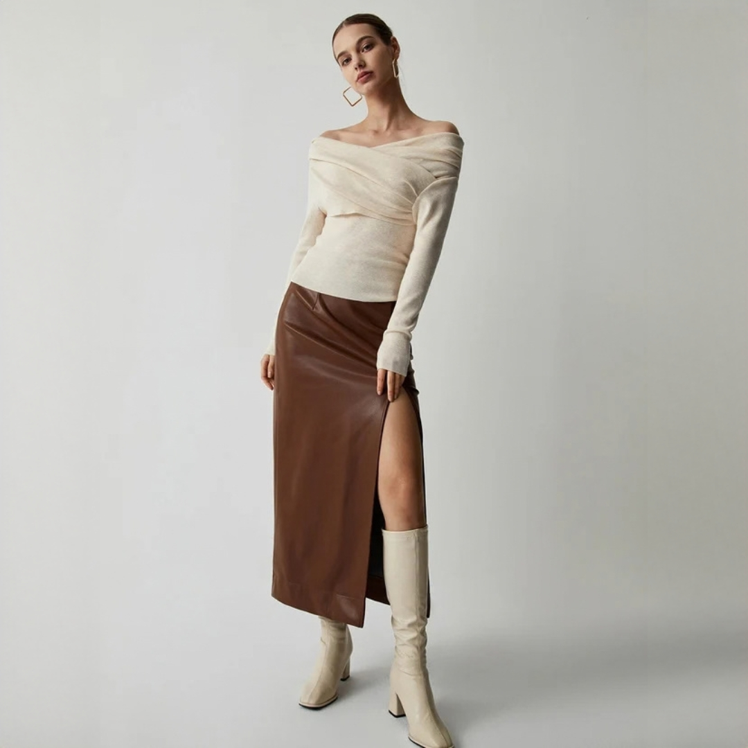 Yasmin - Elegant off-shoulder top