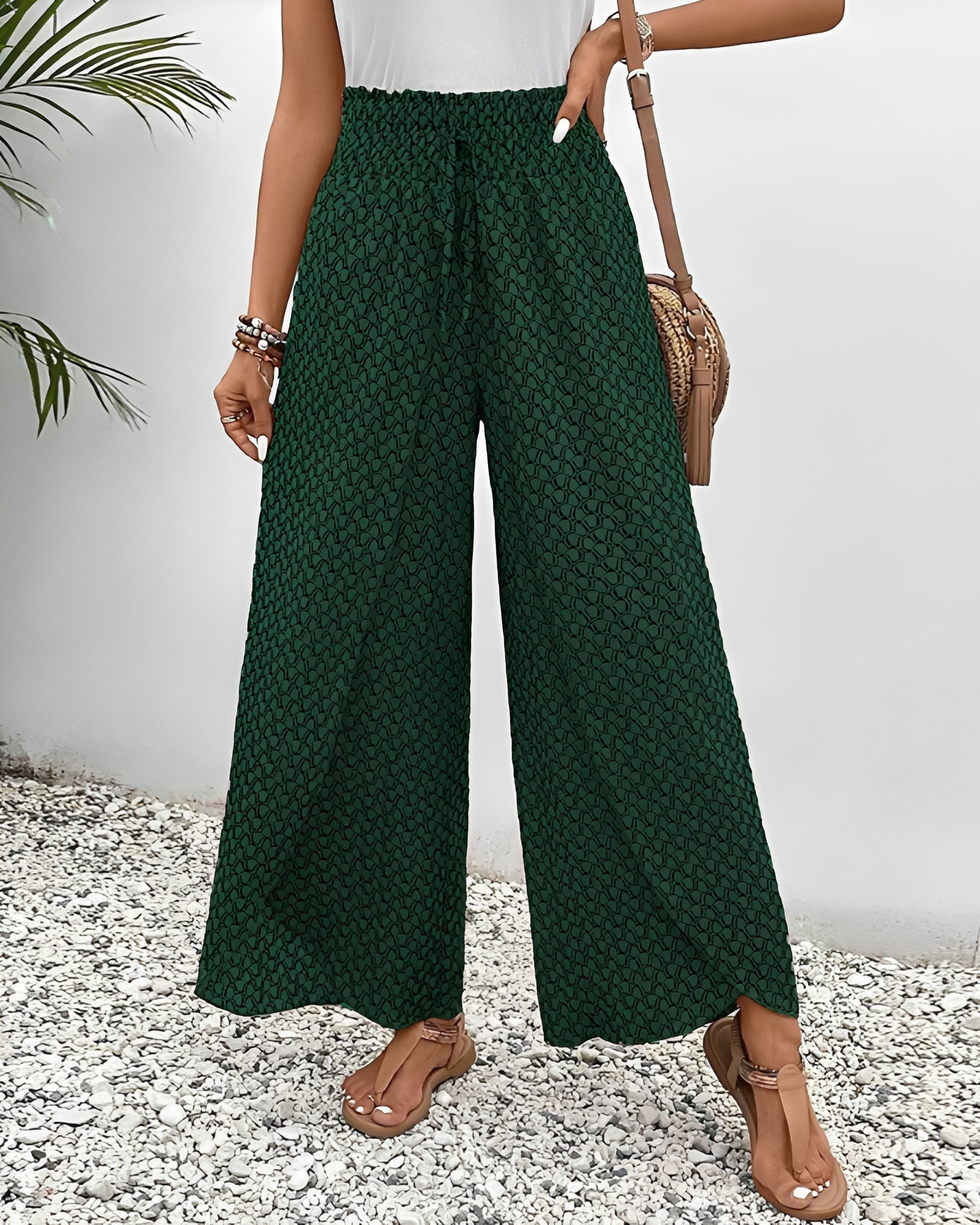 Stéphane - Relaxed Loose Wide-Leg Trousers
