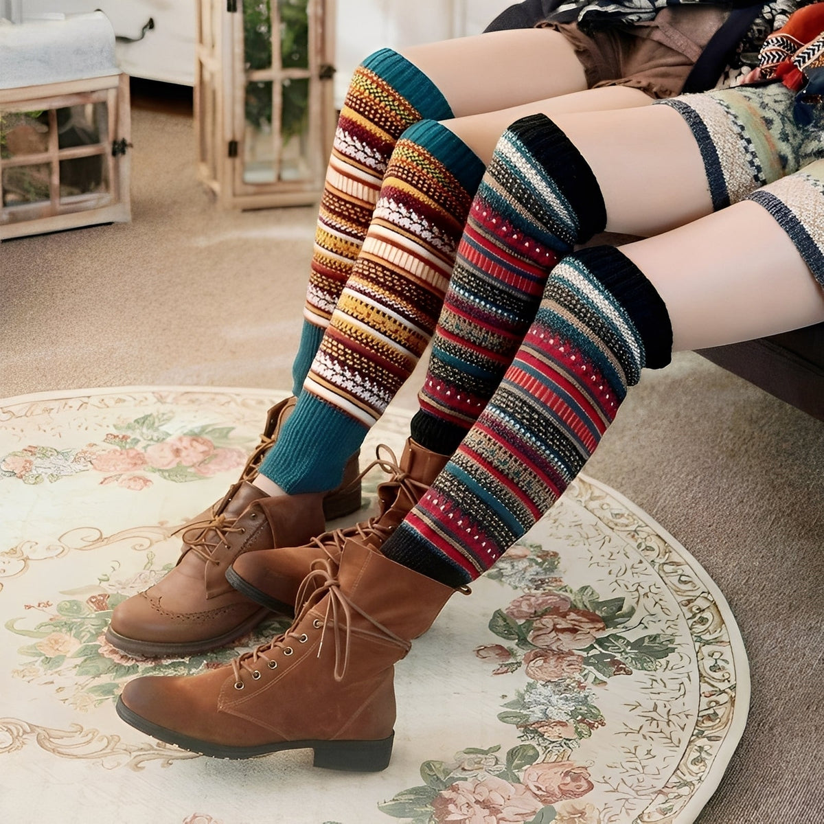 Suzanna - Stylish and cozy socks