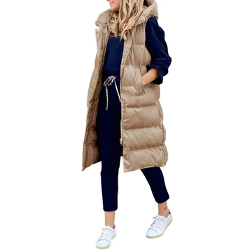 Amilia - Warm and chic sleeveless coat