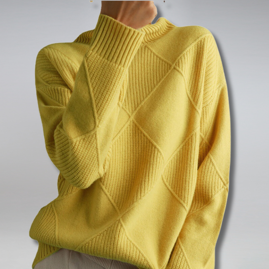 Camille - Trendy and cozy turtleneck sweater