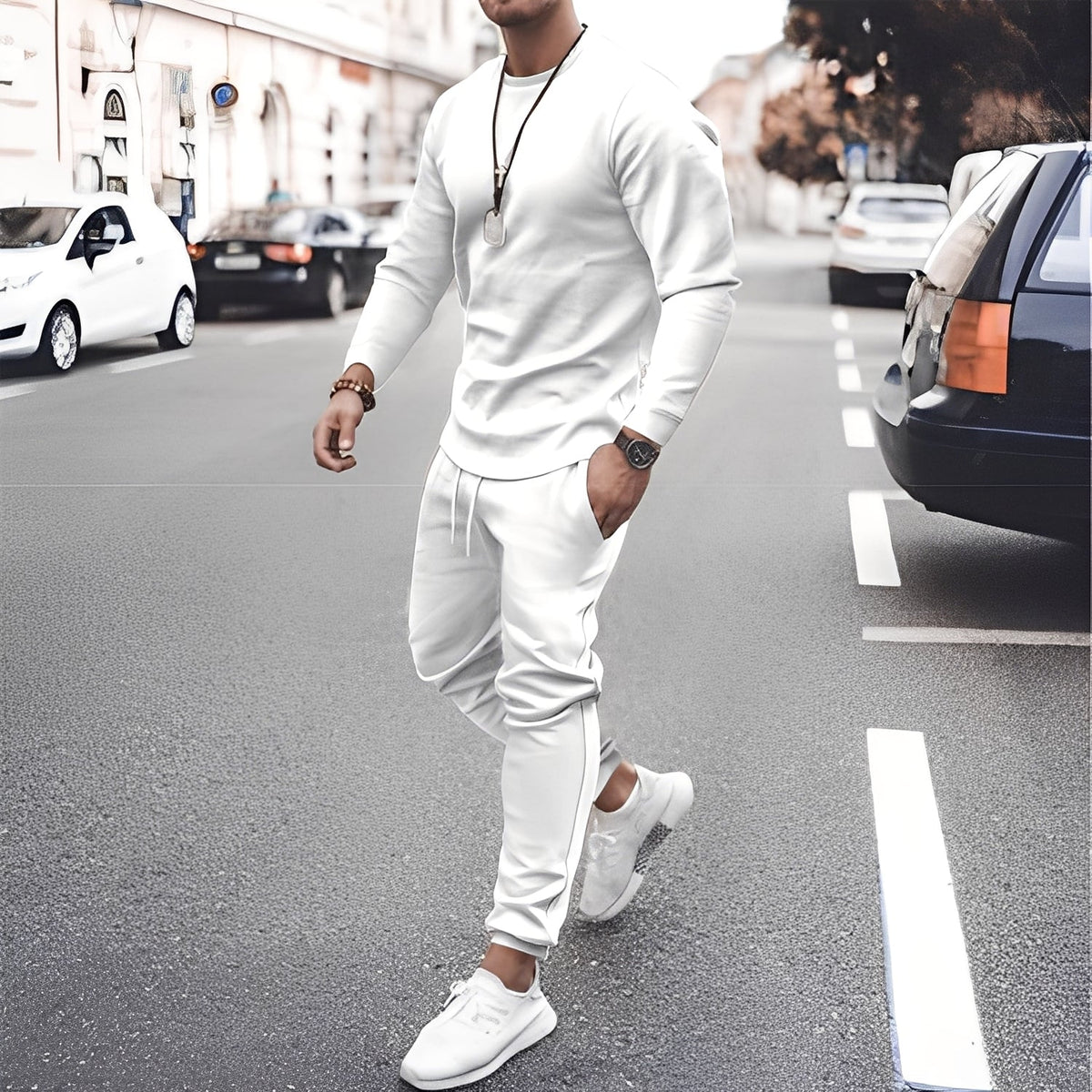 Dwayne - Comfortable and warm pants set