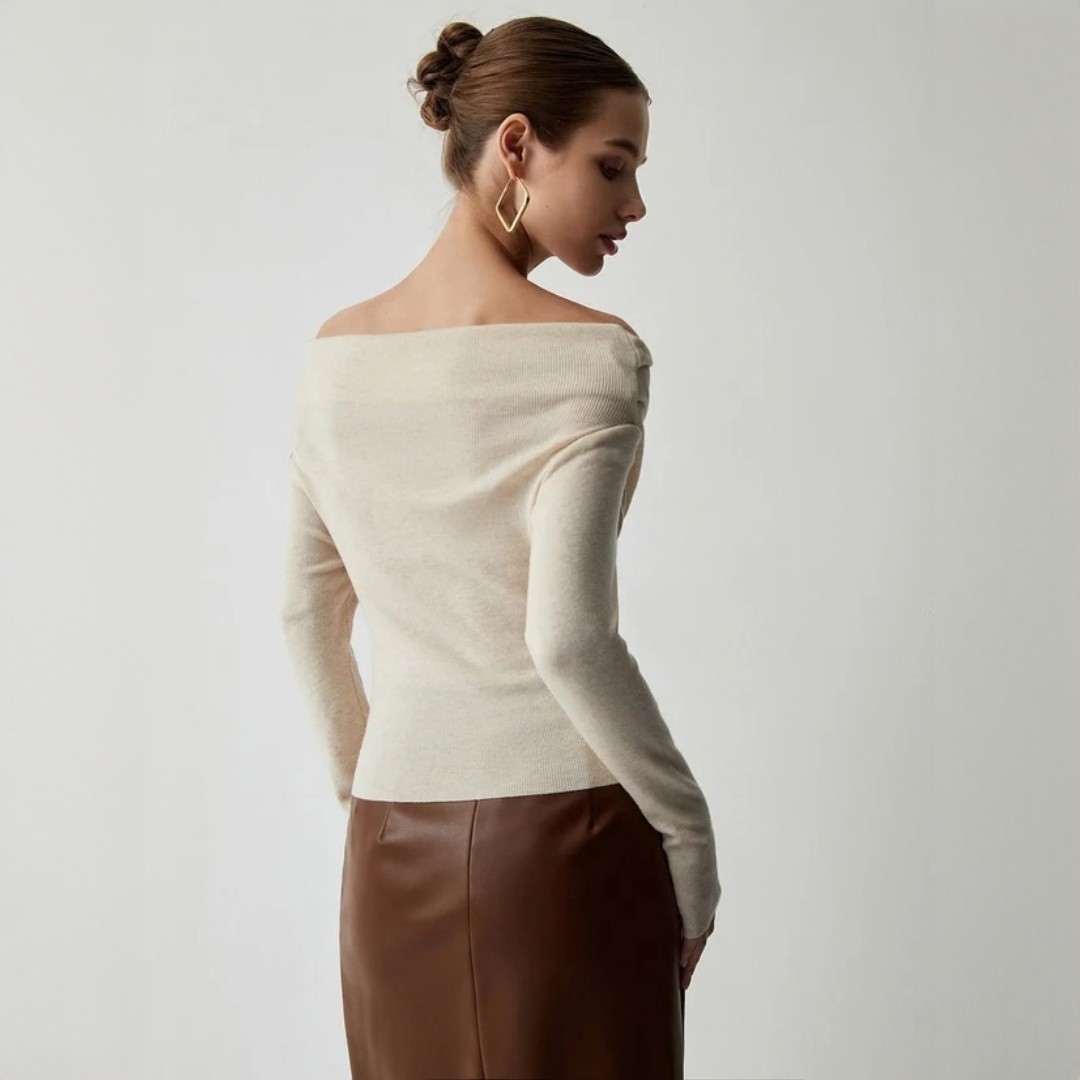 Yasmin - Elegant off-shoulder top