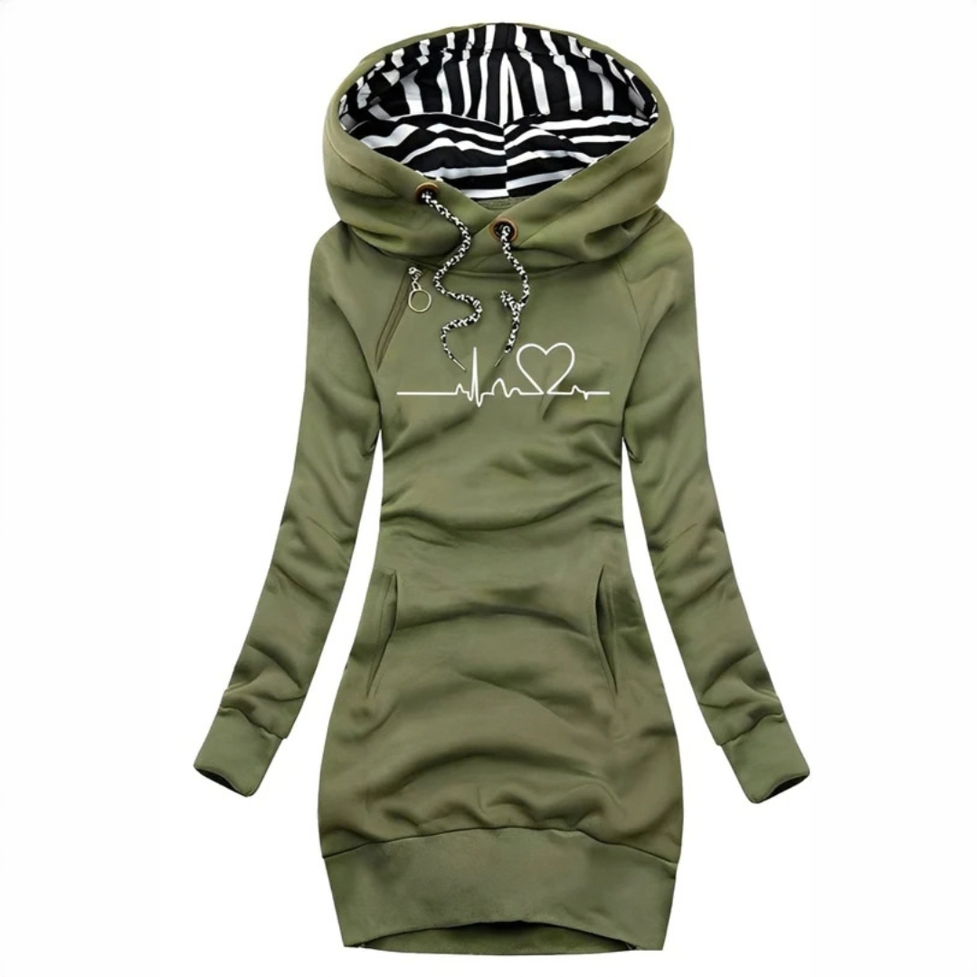 Jaidyn - Stylish hooded dress