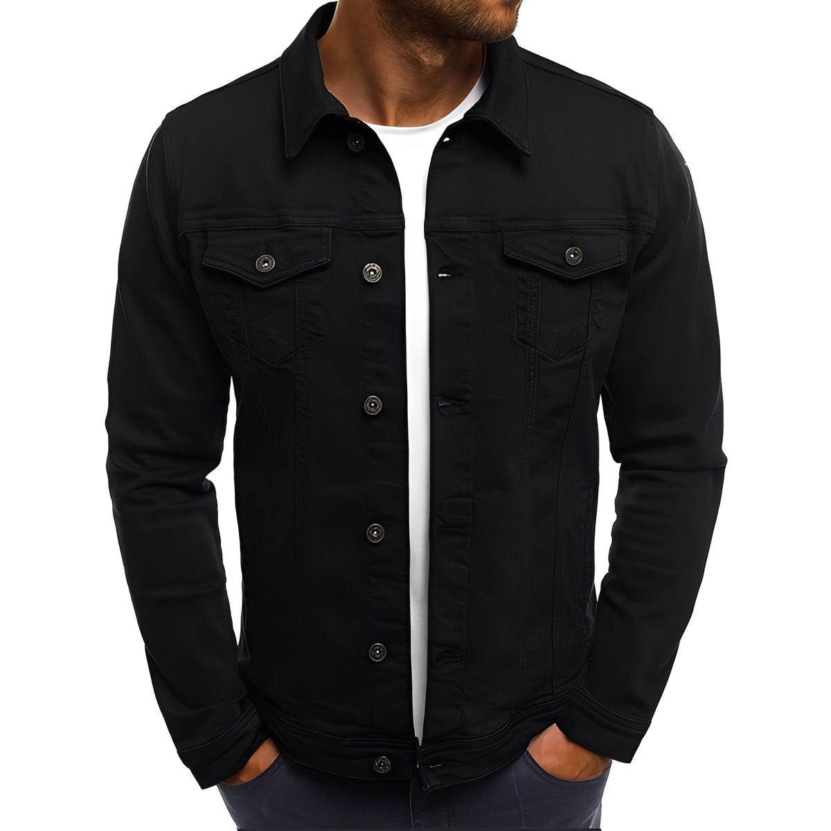 Steven - Resilient jacket with pockets