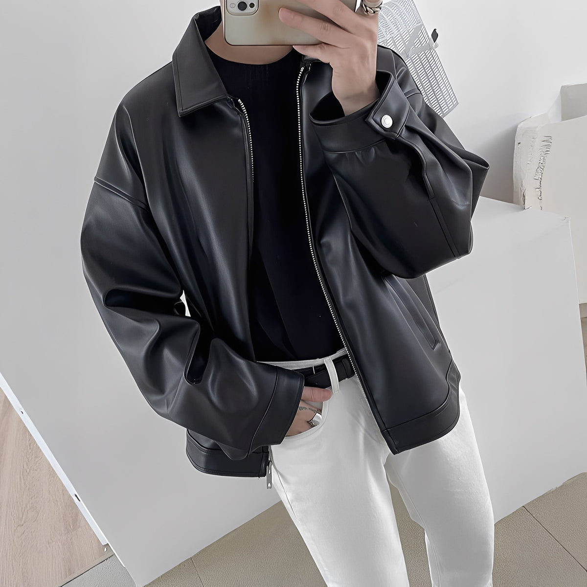 Lohan - Sturdy and timeless oversized jacket