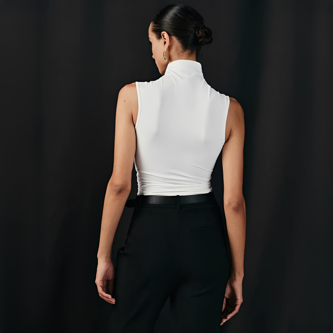 Mireya - Trendy Cross Neck Top
