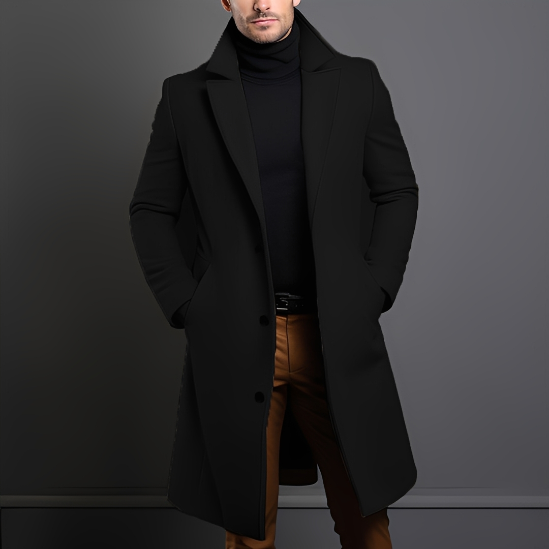 Kévin - Traditional and cozy coat in extended length