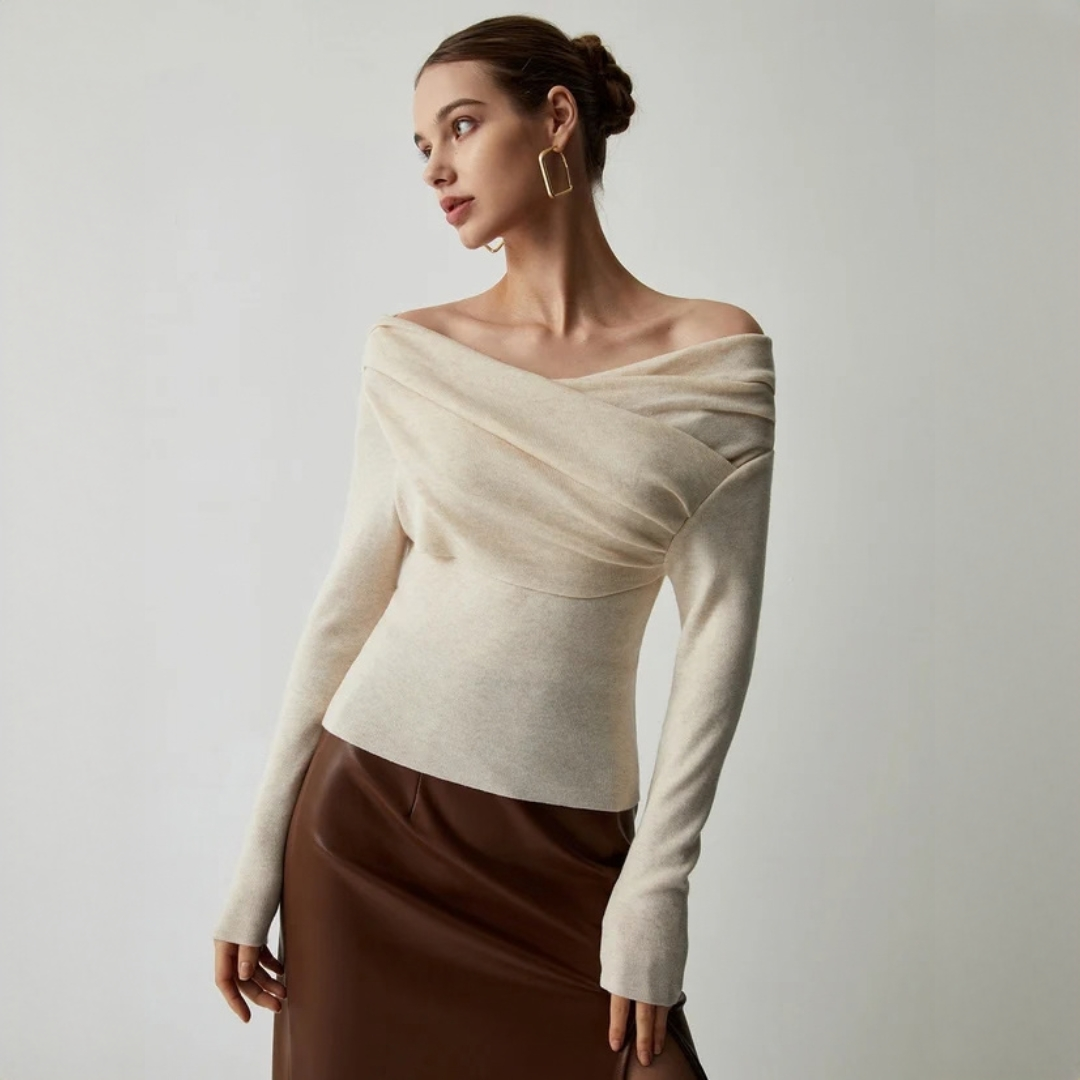 Yasmin - Elegant off-shoulder top