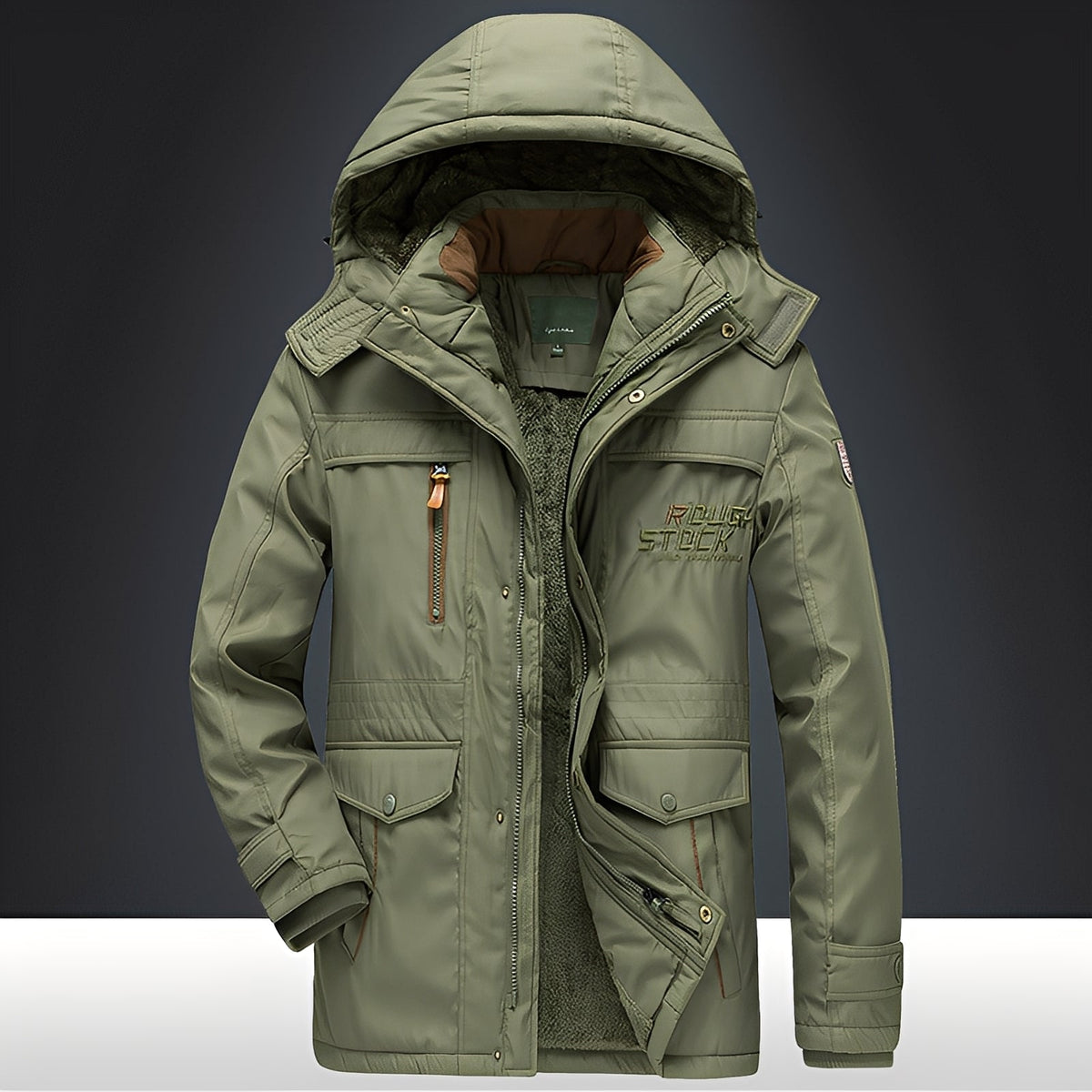 Roydon - Durable and comfy hooded coat