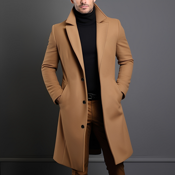 Kévin - Traditional and cozy coat in extended length