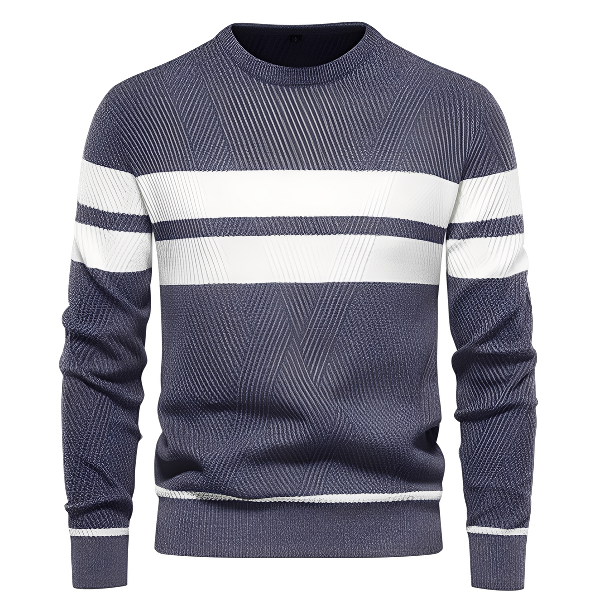 Anthony - Cozy and warm sweater with round neck