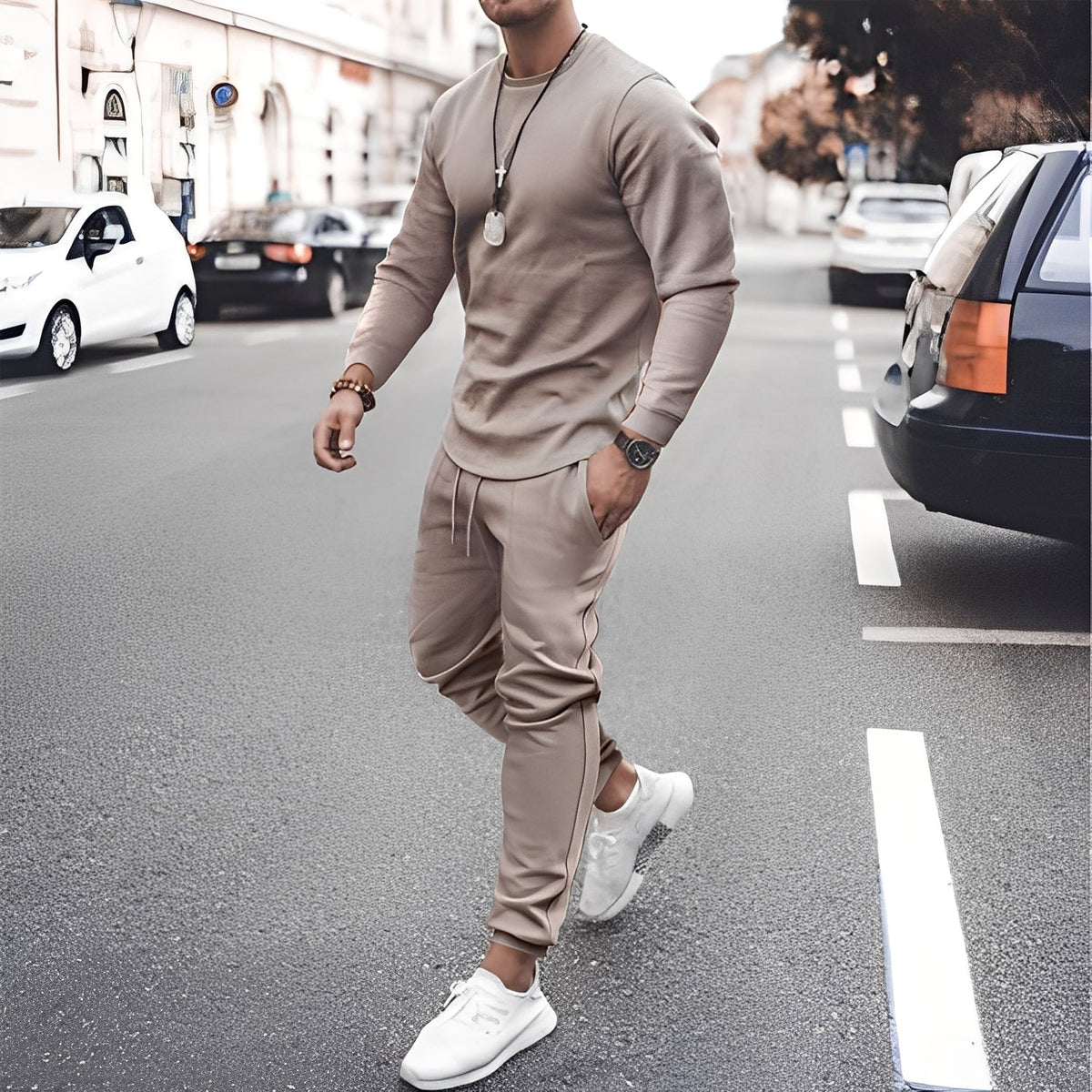 Dwayne - Comfortable and warm pants set