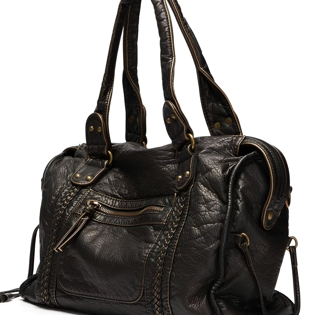 Hollie - Casual Handbag with Zipper for Women
