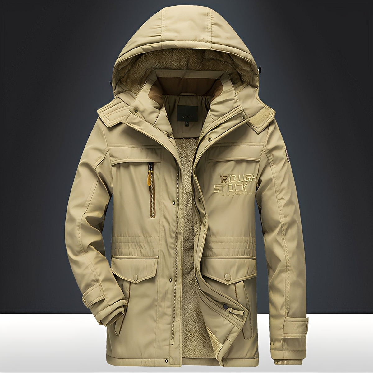 Roydon - Durable and comfy hooded coat