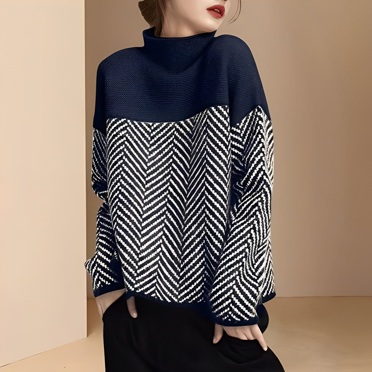 Maryann - Elegant and soft turtleneck sweater