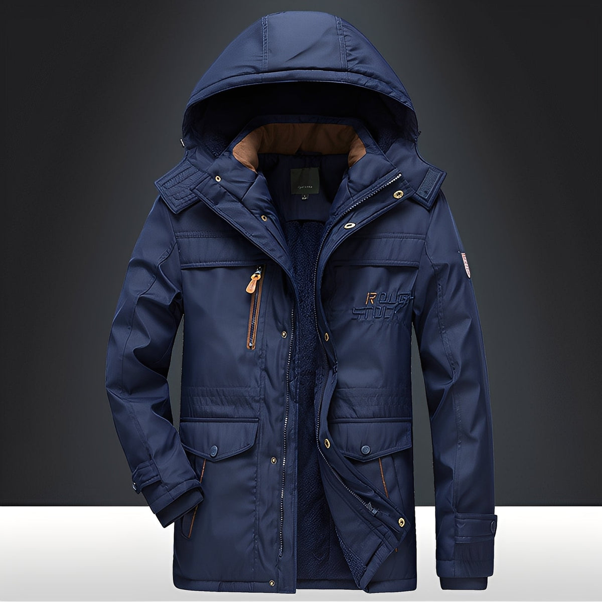 Roydon - Durable and comfy hooded coat