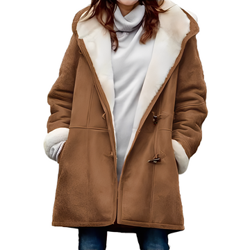 Madilyn - Casual, warm coat with hood