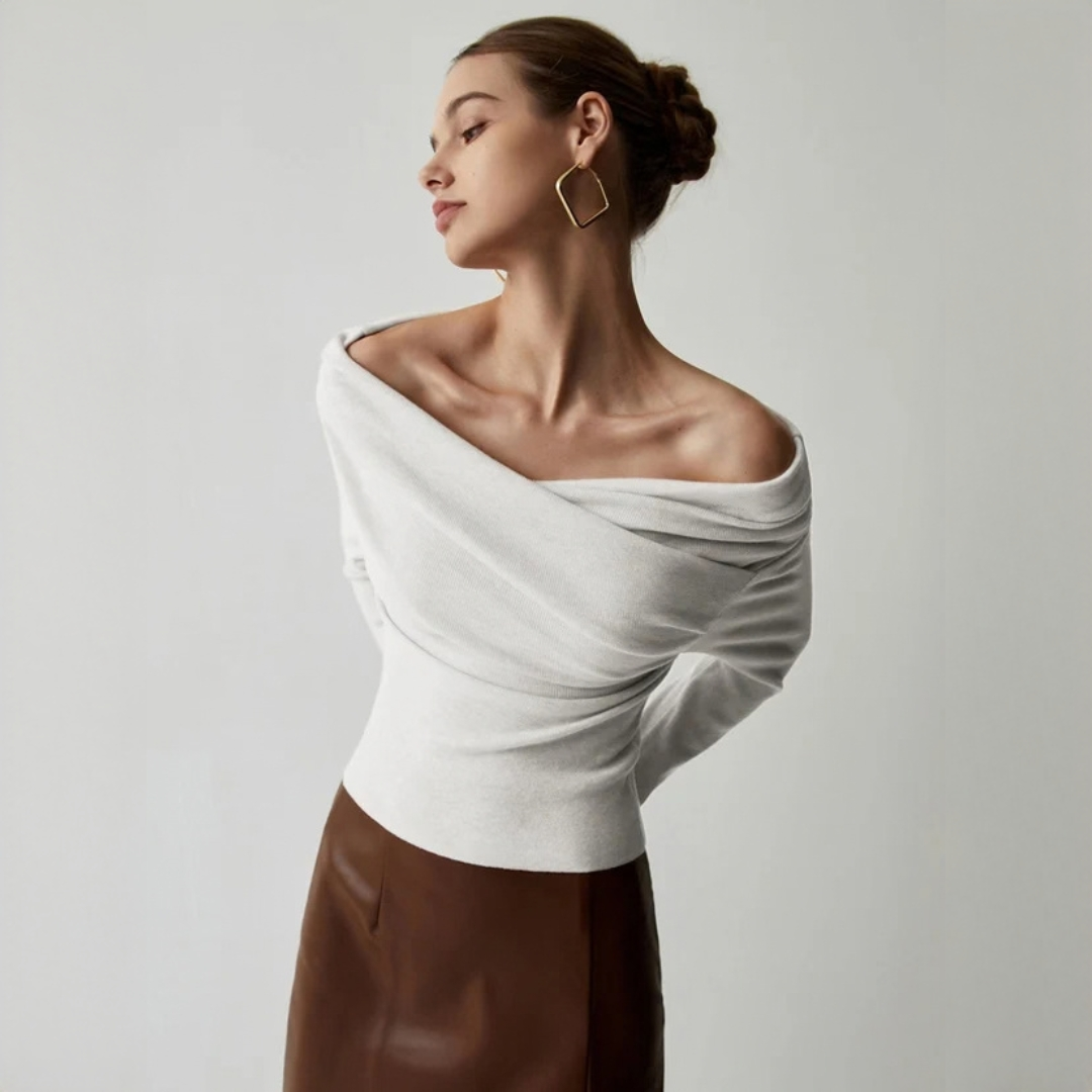 Yasmin - Elegant off-shoulder top
