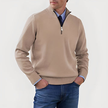 Nolan - Cozy sweater with half zipper