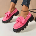 Yasir - Classic Loafers with Bow Tie