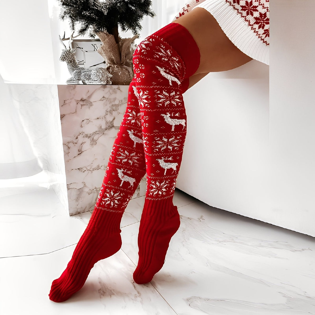 Carol - Trendy and comfortable Christmas socks