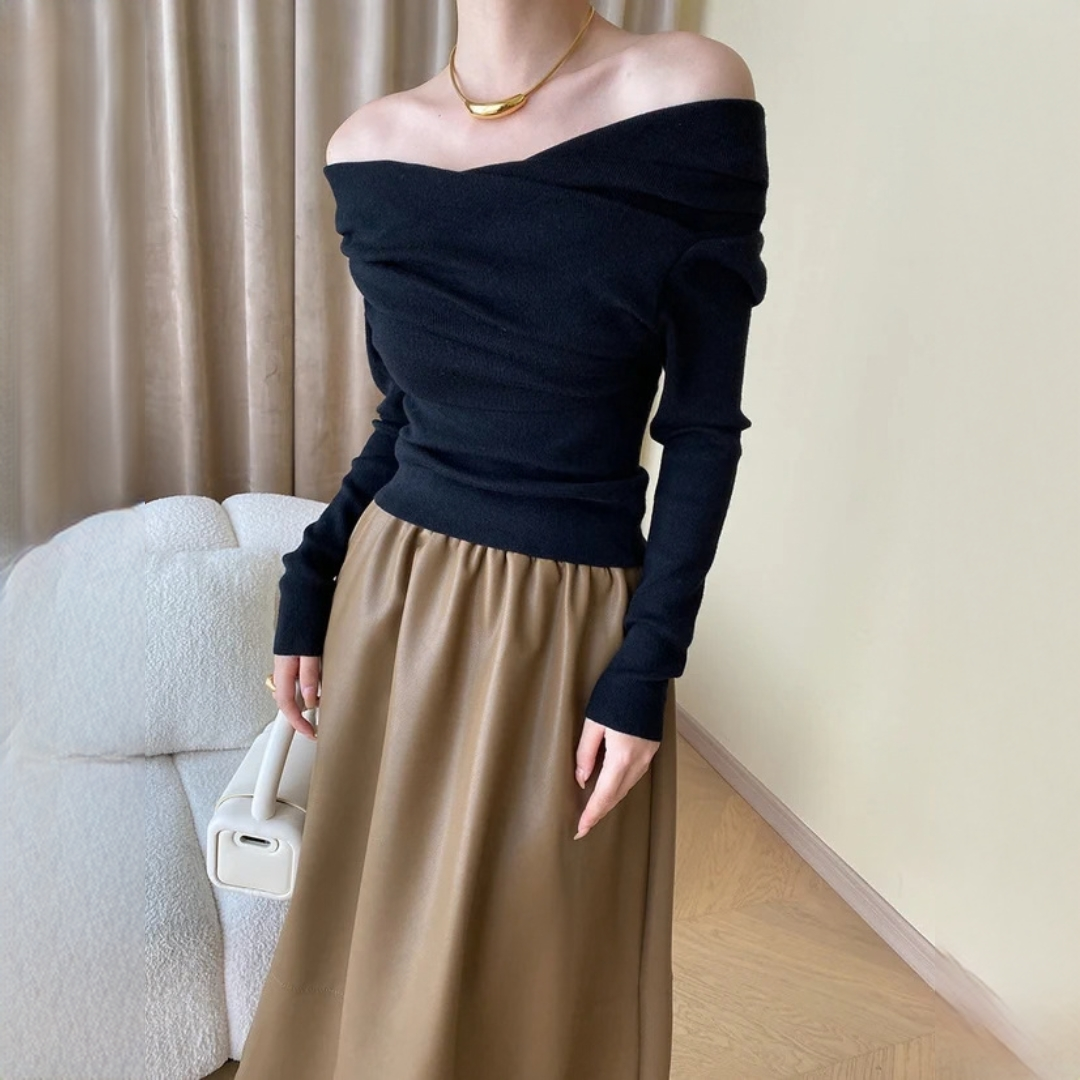 Yasmin - Elegant off-shoulder top