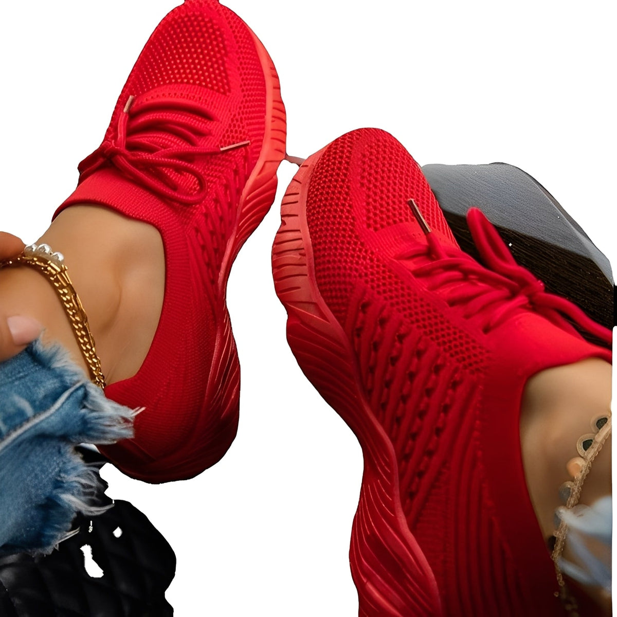 Axelle - Trendy and airy sneakers
