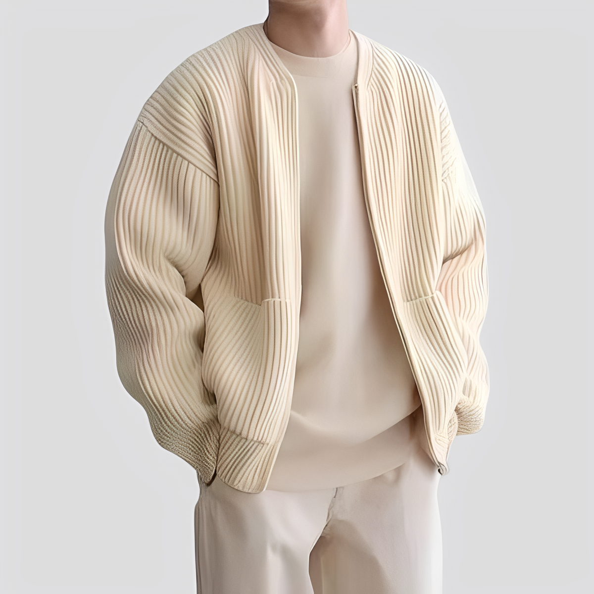 Willy - Comfortable jacket with zipper