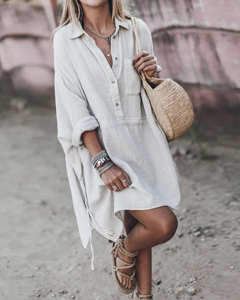 Nicole - Shirt Dress
