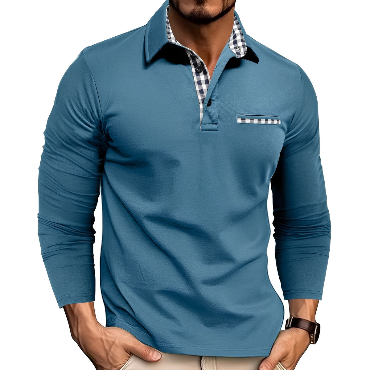 Rupert - Casual long-sleeve shirt