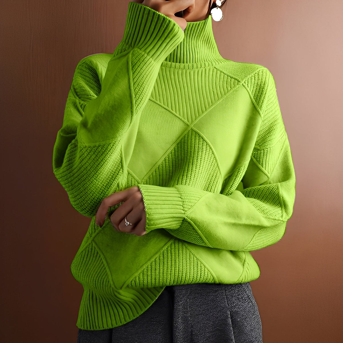 Morgan - Modern turtleneck sweater