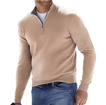 Ralph - Cozy sweater with half zipper