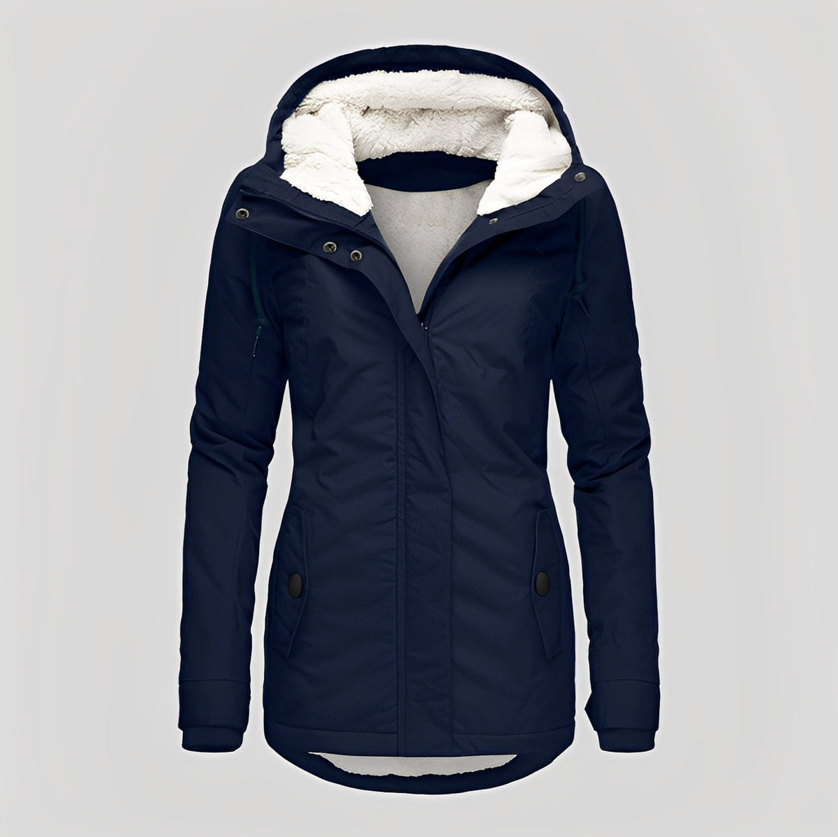 Earleen - Cozy and warm jacket with hood