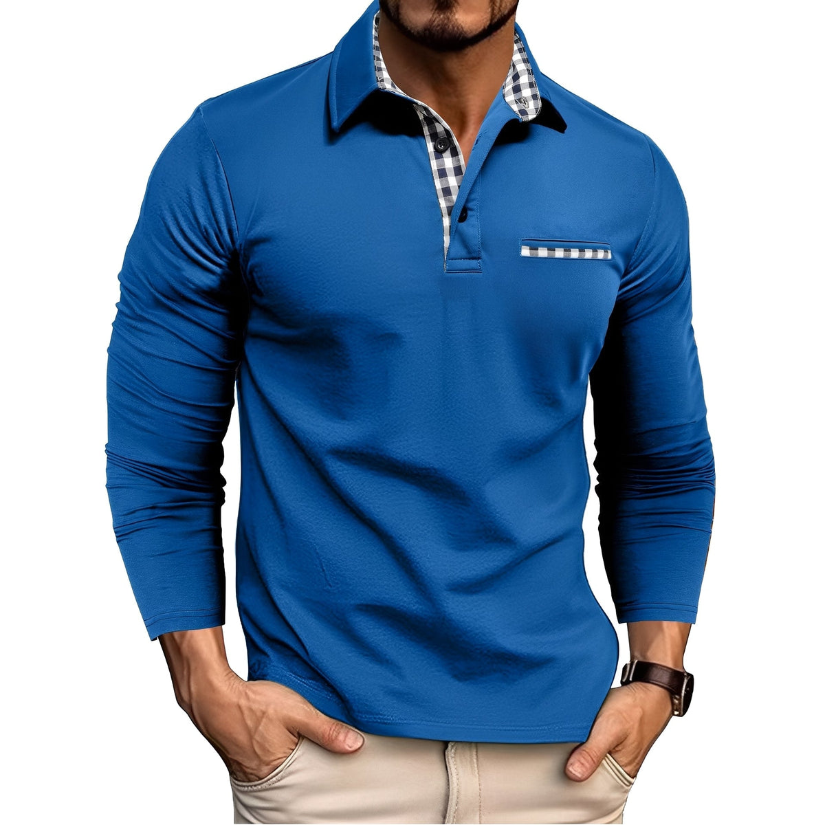 Jimmy - Comfortable and relaxed long-sleeve shirt
