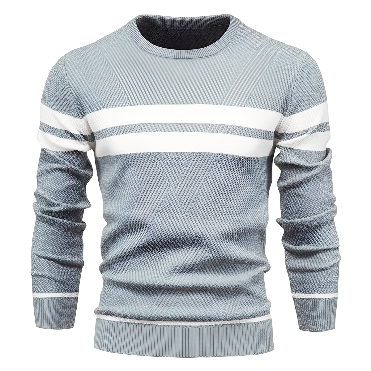 Anthony - Cozy and warm sweater with round neck
