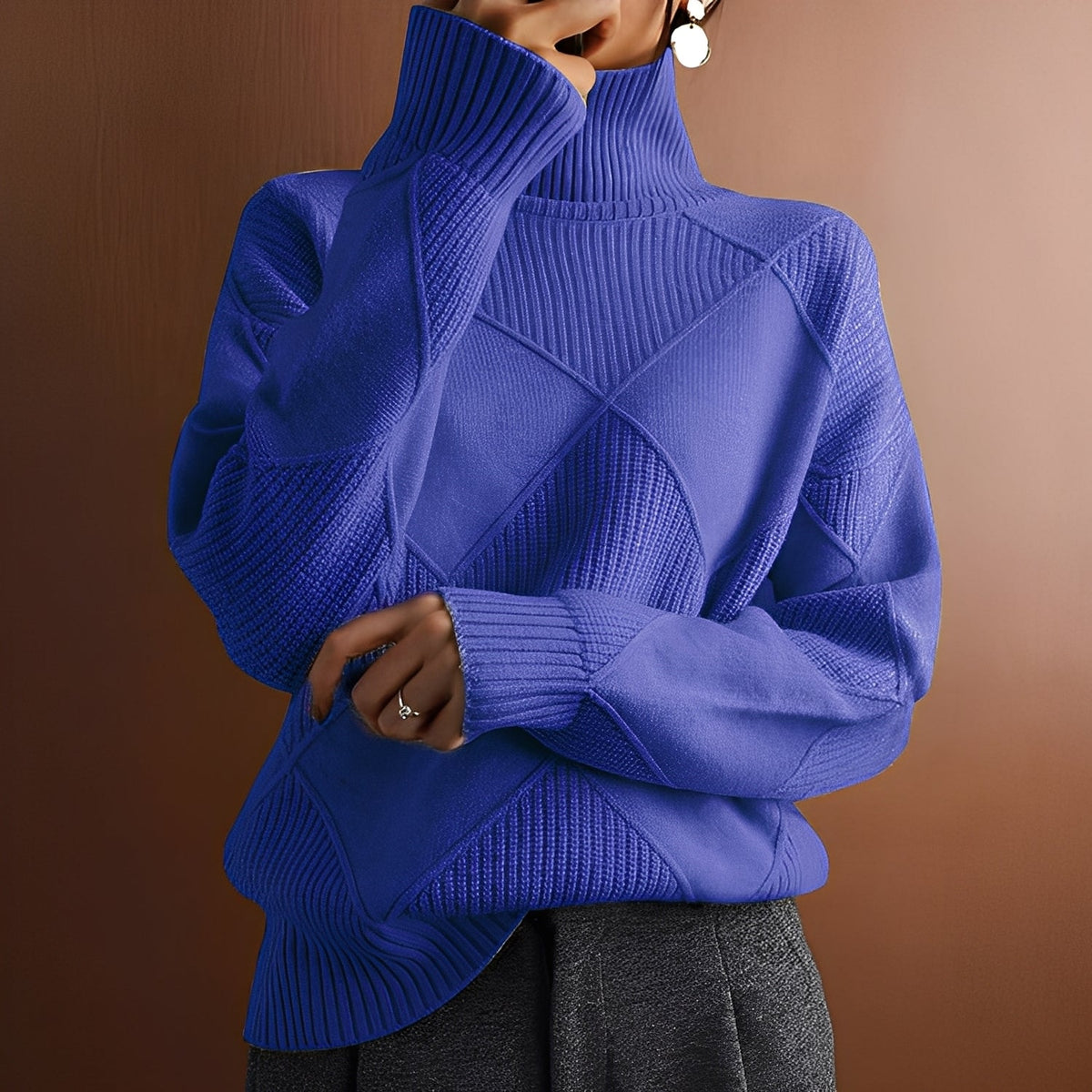 Morgan - Modern turtleneck sweater