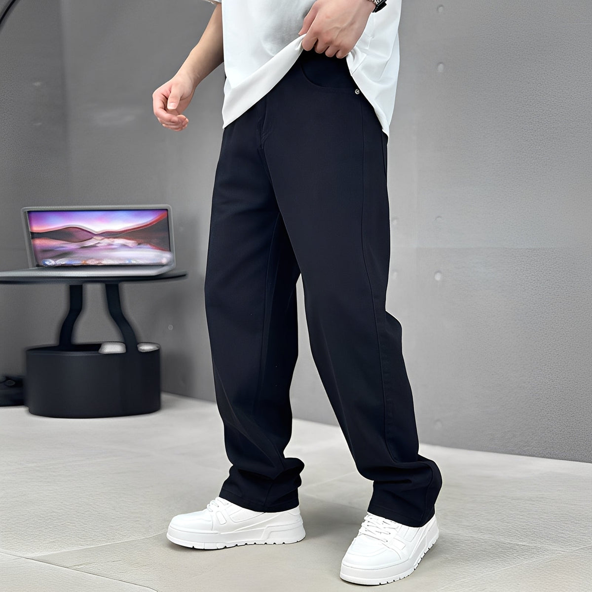 Wendell - Stylish wide-leg pants