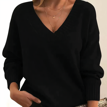 Autumn - Trendy and comfy V-neck sweater