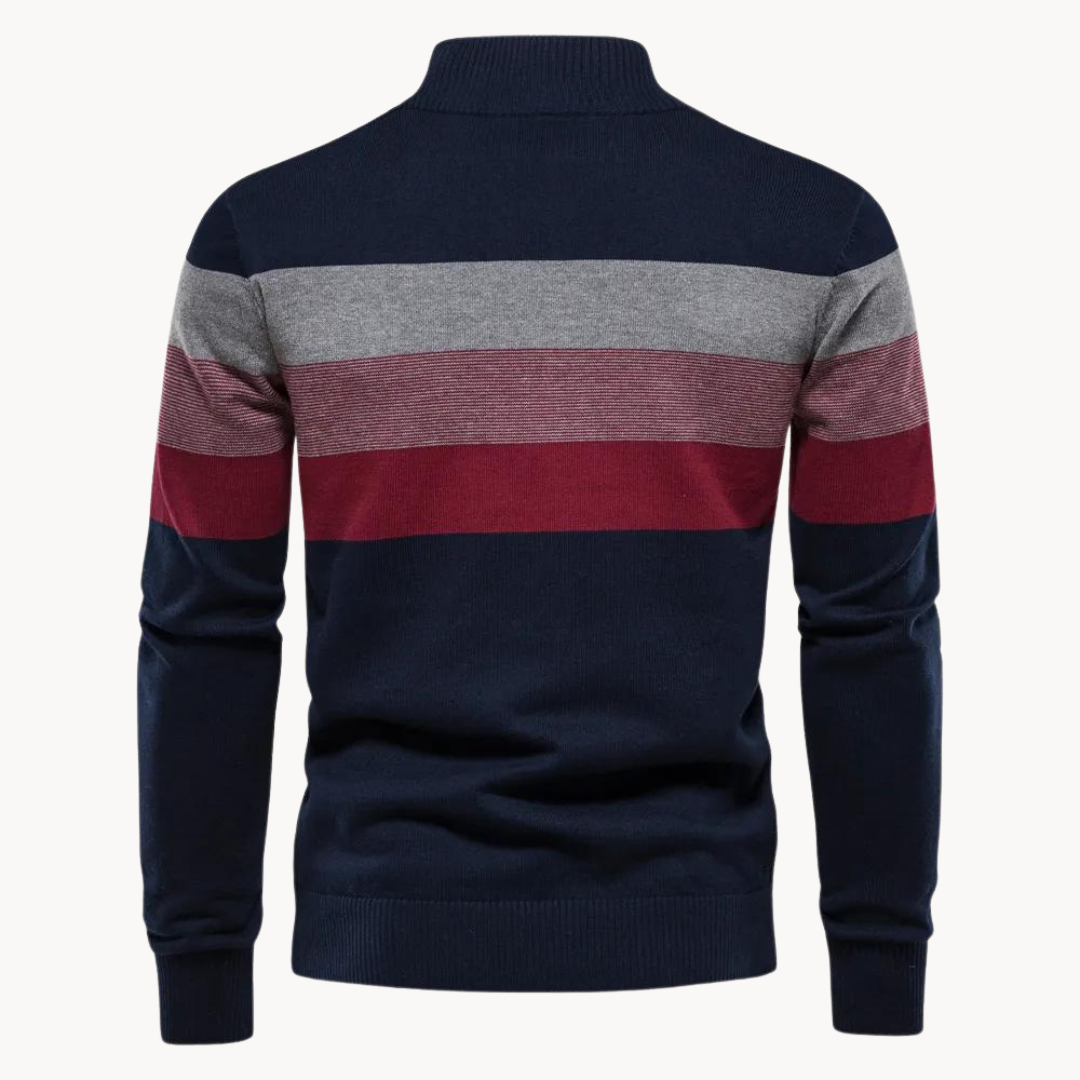 Aurullo - Cozy half-zip sweater