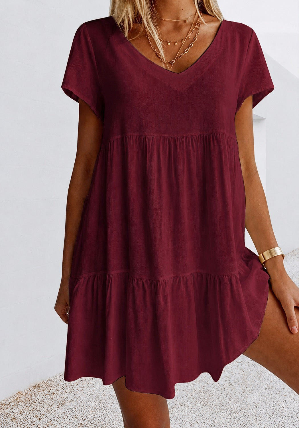 Cordelia - Casual Loose Mini Dress