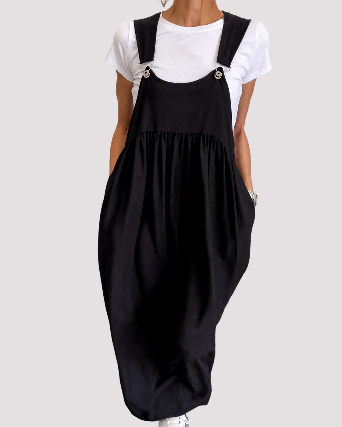 Jazmine - Casual Suspender Dress