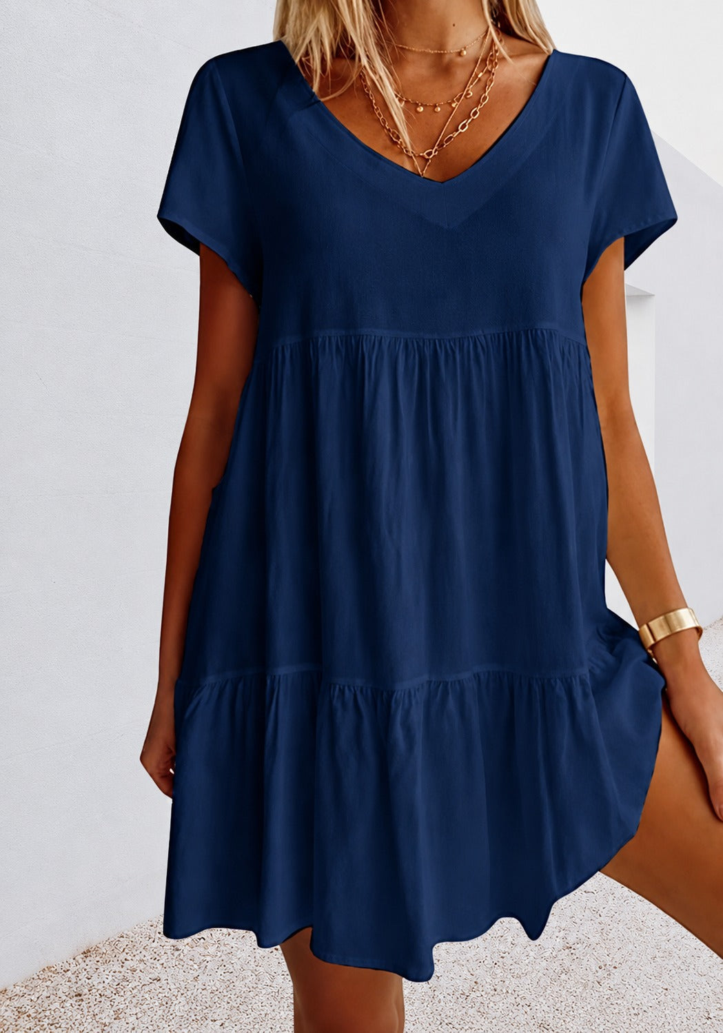 Cordelia - Casual Loose Mini Dress